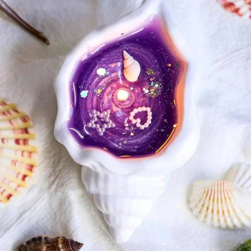 Seashell Handmade Candle