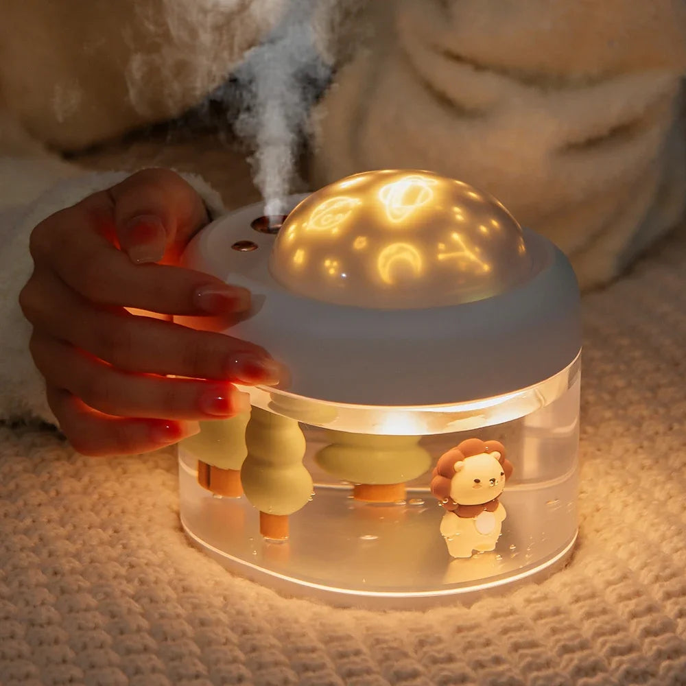 Wireless Projection Lamp Air Humidifier