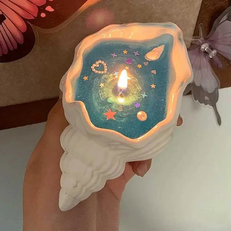 Seashell Handmade Candle