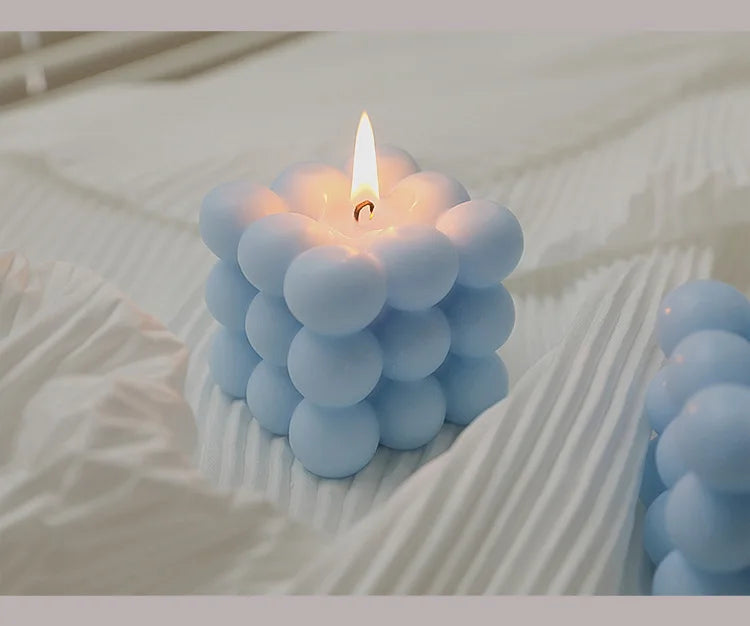 Cube Candle Home Decoration