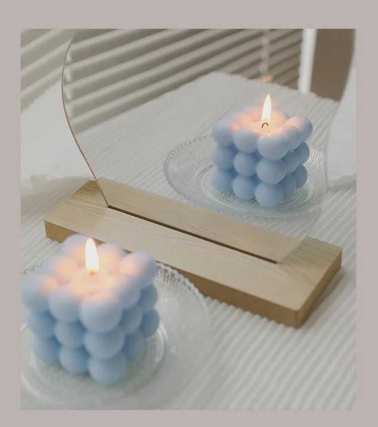 Cube Candle Home Decoration